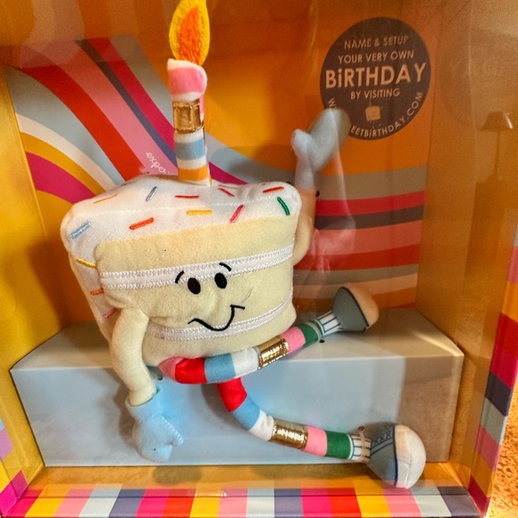 BRAND NEW!! Meet Birthday: A Story of How Birthdays Come to Be (Book & Plush) - Picture 2 of 5